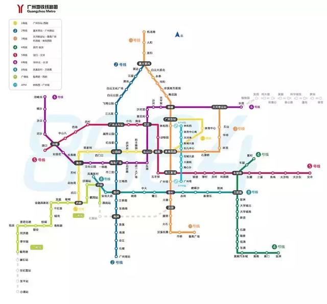 广州地铁最新线路图，城市脉络与便捷出行之道